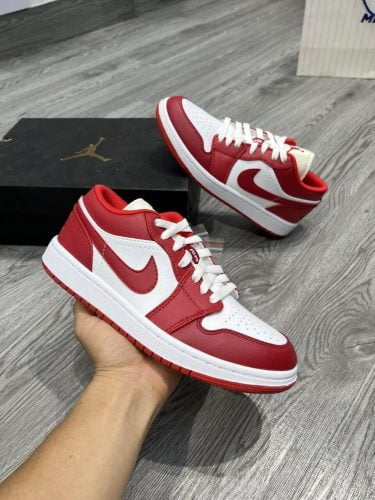 Jordan 1 Low Gym Red White photo review