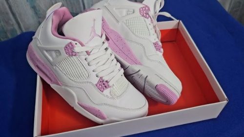 Jordan 4 Retro White Pink Oreo photo review