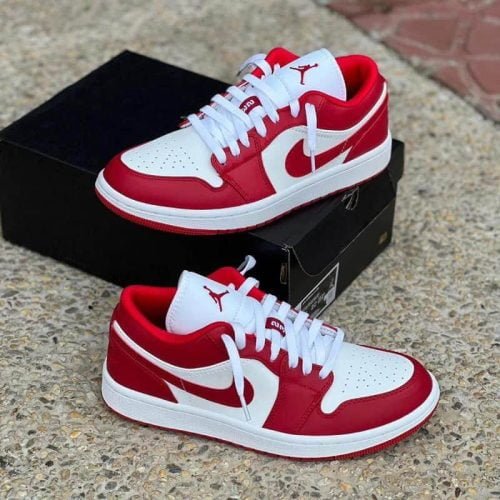 Jordan 1 Low Gym Red White photo review