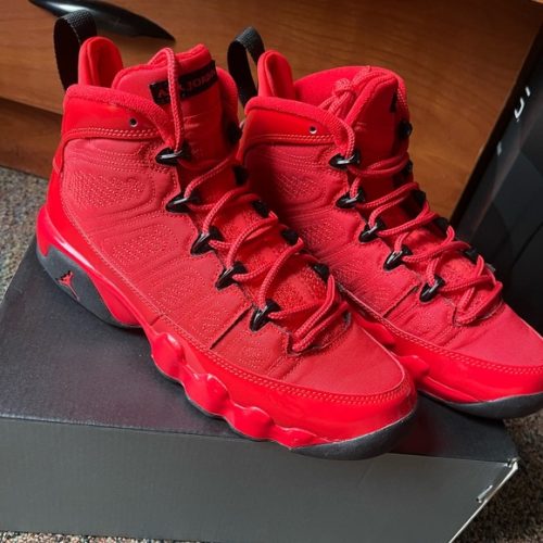 Jordan 9 Retro Chile Red photo review
