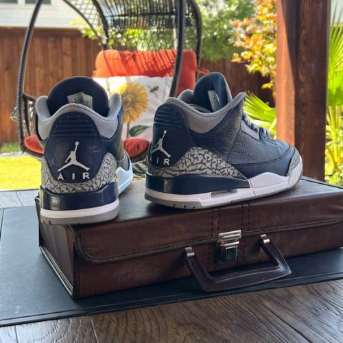 Jordan 3 Retro Georgetown 2021 photo review