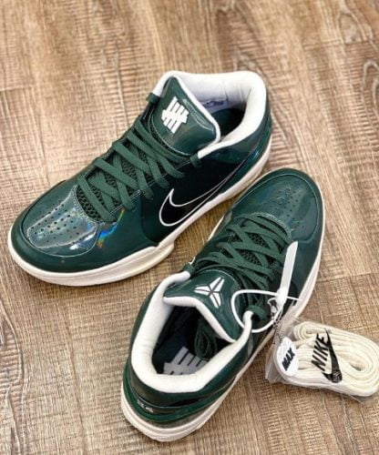 Nike Kobe 4 Protro Undefeated Milwaukee Bucks photo review