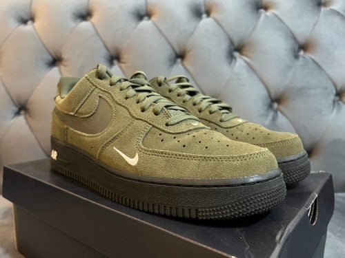 Nike Air Force 1 Low '07 LV8 SE Cargo Khaki White Black photo review