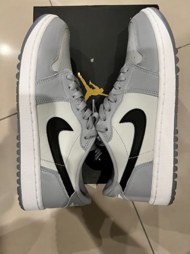 Jordan 1 Retro Low Golf Wolf Grey photo review