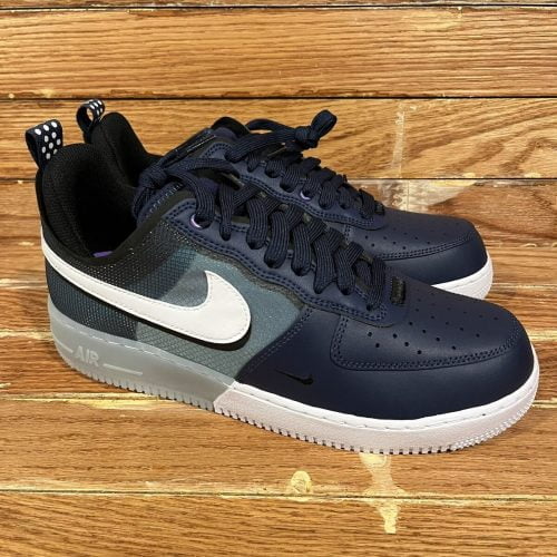 Nike Air Force 1 Low React Midnight Navy Teal photo review