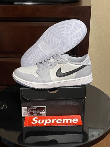 Jordan 1 Retro Low Golf Wolf Grey photo review