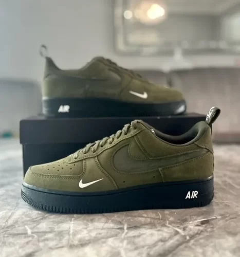 Nike Air Force 1 Low '07 LV8 SE Cargo Khaki White Black photo review