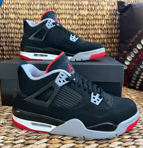 Jordan 4 Retro Bred 2019 photo review