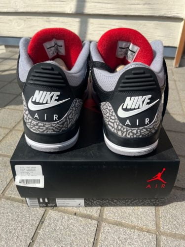 Jordan 3 Retro Black Cement 2018 photo review