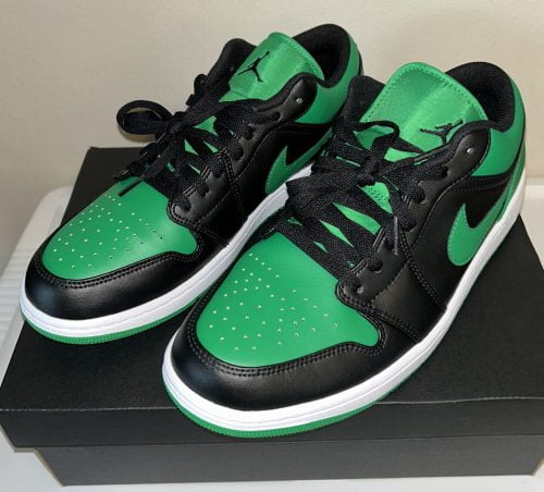 Jordan 1 Low Lucky Green photo review