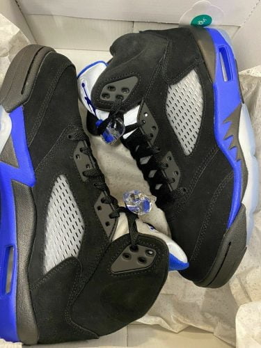 Jordan 5 Retro Racer Blue photo review