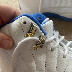 Jordan 12 Retro GG University Blue photo review