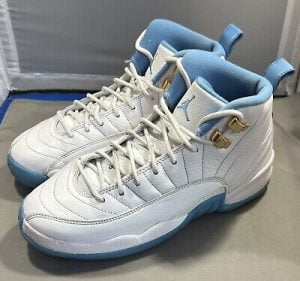 Jordan 12 Retro GG University Blue photo review