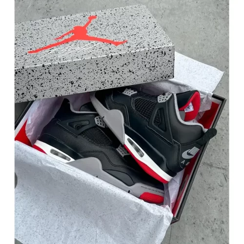 Jordan 4 Retro Bred Reimagined photo review