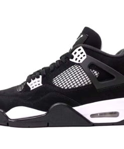 Alternative view of Air Jordan 4 Retro White Thunder