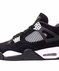 Alternative view of Air Jordan 4 Retro White Thunder
