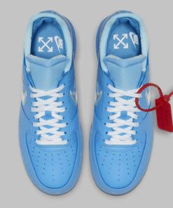 Alternative view of Air Force 1 Low Off-White MCA University Blue