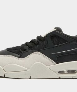 Alternative view of Jordan 4 RM Black Light Bone