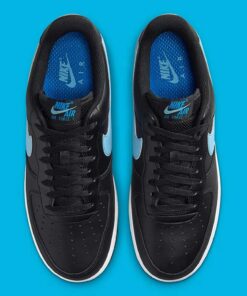 Nike Air Force 1 '07 Low Black University Blue - HF3839-001