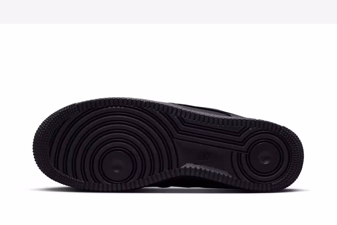 Nike Air Force 1 Low SP Triple Black Perforated - Image 4