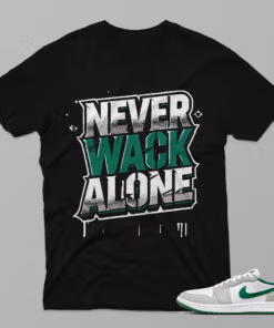 AJ1 Pine Green – Never – Black T-Shirt - 4FI01PT