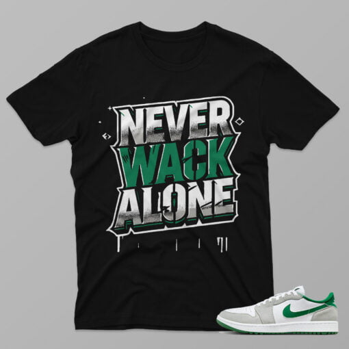 AJ1 Pine Green – Never – Black T-Shirt - 4FI01PT