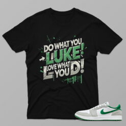 AJ1 Pine Green – Like – Black T-Shirt - 4FQ01PT