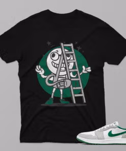 AJ1 Pine Green – Kind – Black T-Shirt - 4GB01PT