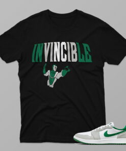 AJ1 Pine Green – Invincible SP Human – Black T-Shirt - 4IC03PT