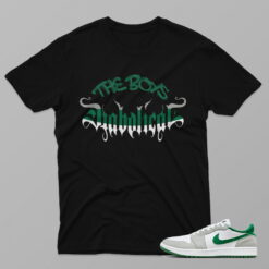 AJ1 Pine Green – The Boys – Black T-Shirt - 4IC05PT