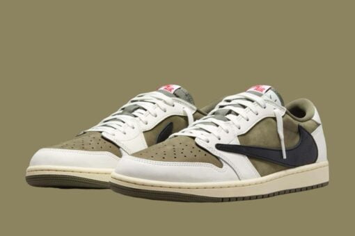 Jordan 1 Retro Low OG SP Travis Scott Medium Olive DM7866-200