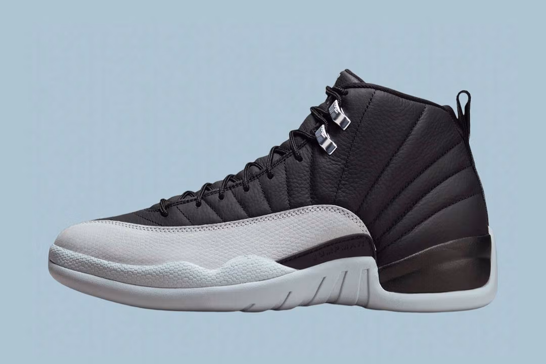 Jordan 12 Retro Barons Black Wolf Grey - Image 5
