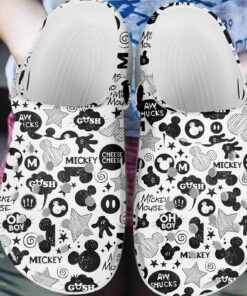 Custom Lightweight Clog - Gosh Mickey Mouse Cheese Crocs