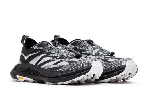 HOKA Mafate Speed 4 Lite Black White 1168971-BWHT