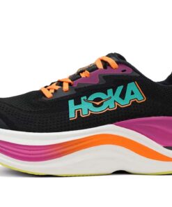 Hoka Skyward X Black Electric Aqua 1147911-BCQ