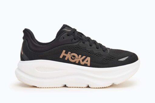 HOKA Bondi 9 Black Rose Gold 1162012-BRGL