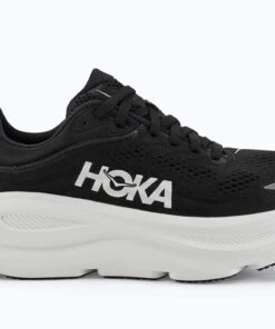 HOKA Bondi 9 Black White 1162012-BWHT