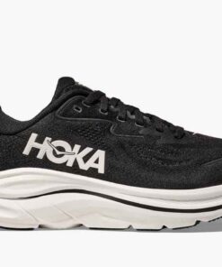 HOKA Clifton 10 Black White 1162031-BWHT