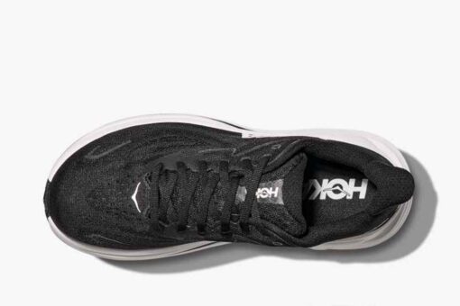 HOKA Clifton 10 Black White 1162031-BWHT