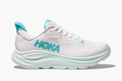 HOKA Clifton 10 White Cielo Blue 1162031-WTCL