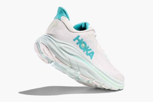 HOKA Clifton 10 White Cielo Blue 1162031-WTCL
