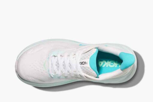 HOKA Clifton 10 White Cielo Blue 1162031-WTCL