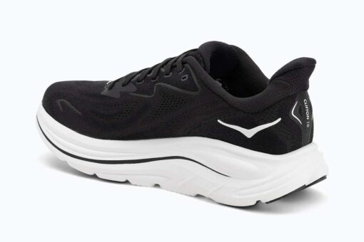 HOKA Clifton 10 Wide Black White 1162032-BWHT