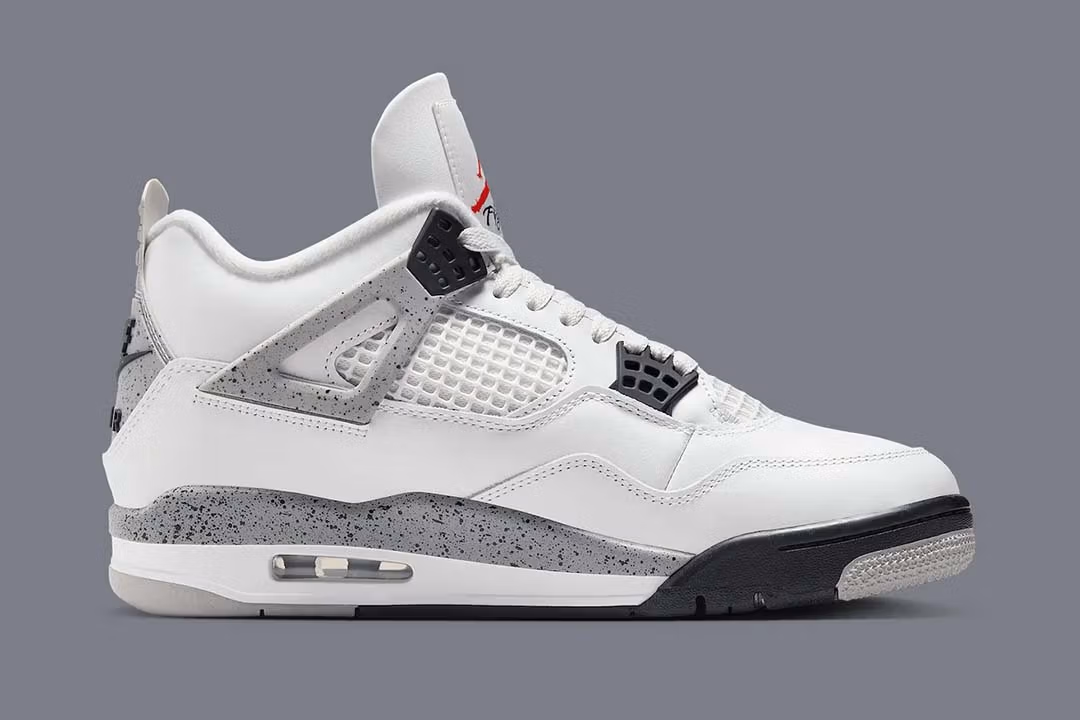 Jordan 4 Retro White Cement 2025 FV5029-100
