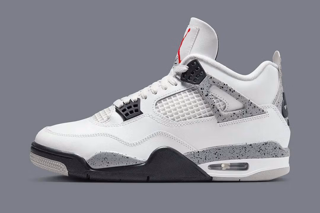 Jordan 4 Retro White Cement 2025 FV5029-100