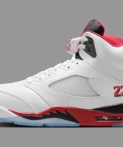 Jordan 5 Retro Fire Red Black Tongue 2025 HQ7978-101