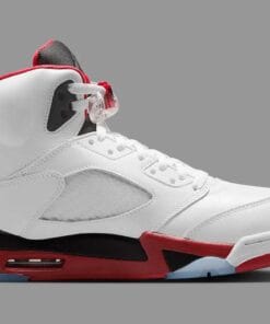 Jordan 5 Retro Fire Red Black Tongue 2025 HQ7978-101