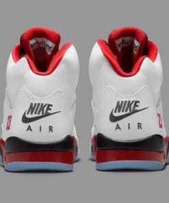 Jordan 5 Retro Fire Red Black Tongue 2025 HQ7978-101