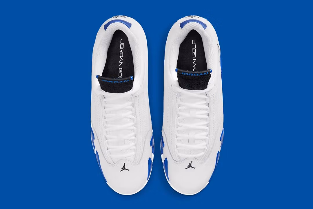 Jordan 14 Retro Golf White Hyper Royal HJ7710-101