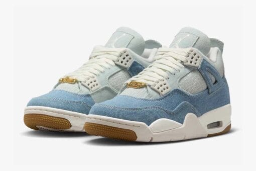 Jordan 4 Retro TEX Denim Worn Blue - W IB6716-100